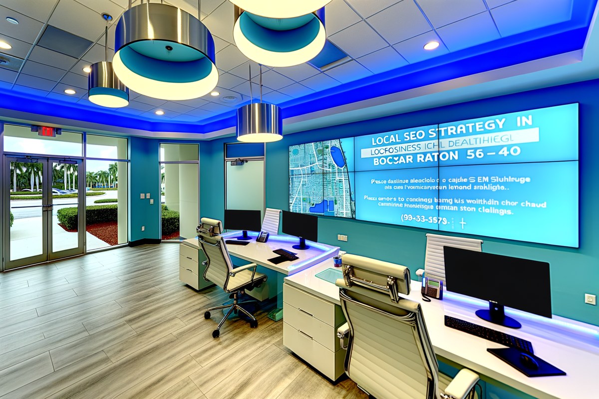 Local SEO strategy scene for Boca Raton businesses